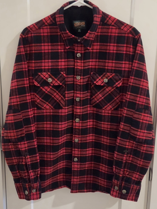Tecovas Other - Tecovas Ranchwear Button-Down Flannel Shirt - Red & Black Plaid - Size Medium